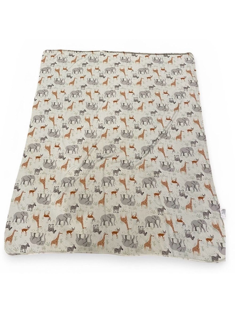 Baby Mode Jungle Blanket Stretchy Swaddle Elephant Giraffe Zebra Lovey Throw